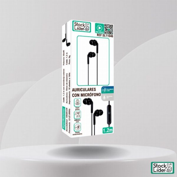 Auriculares com microfone