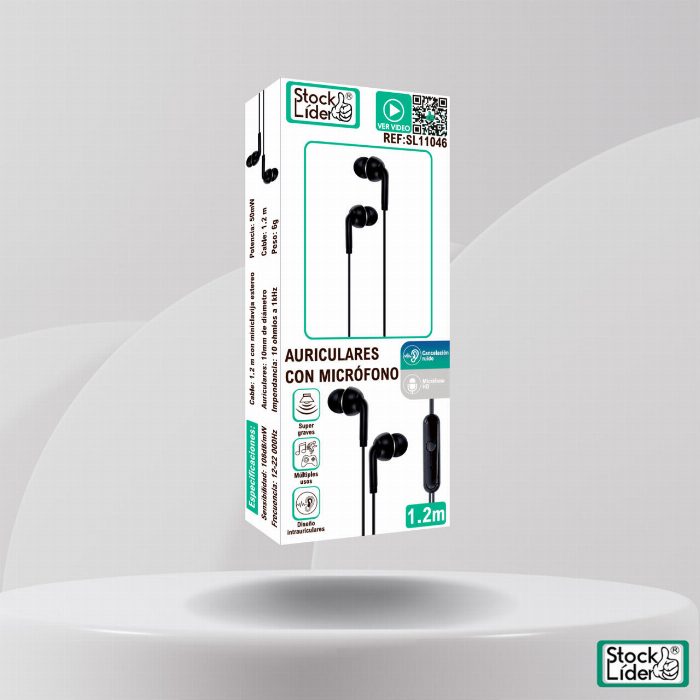 Auriculares com microfone