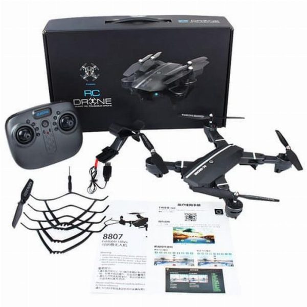 Drone RC Dobrável para Principiantes com Câmara FPV