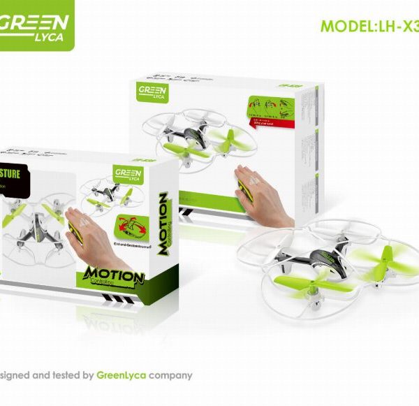 Drone com controlo inteligente por gestos