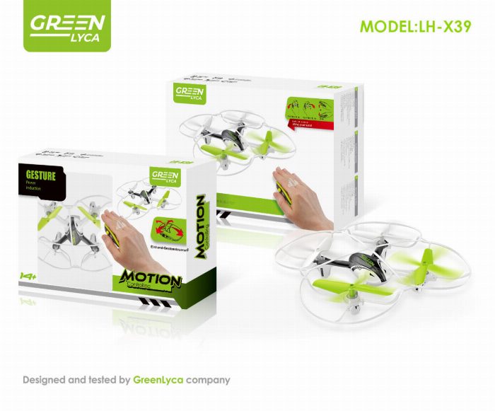 Drone com controlo inteligente por gestos