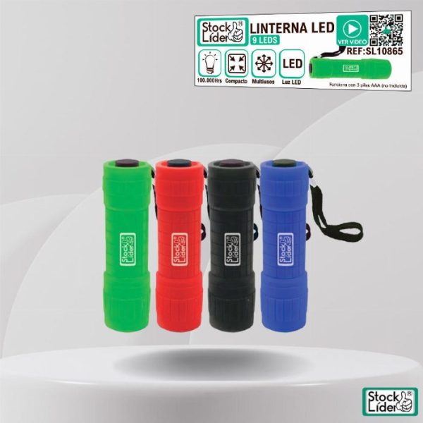 Pack 12 Lanternas LED Compactas