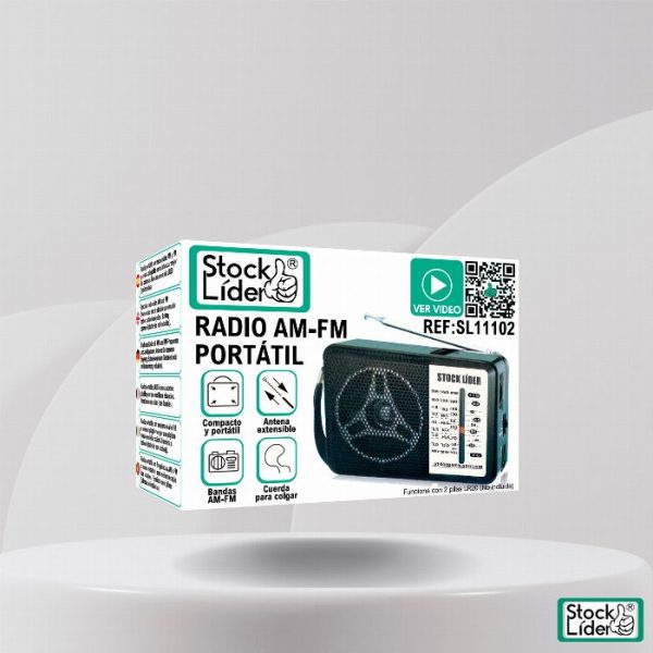 Rádio portátil am-fm
