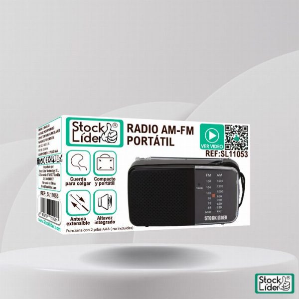 Rádio portátil am-fm