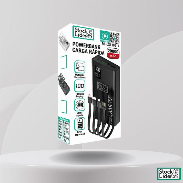 Power bank de carregamento rápido