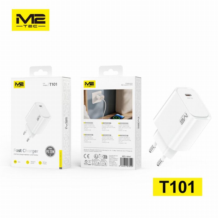 Carregador de parede 20W USB-C PD