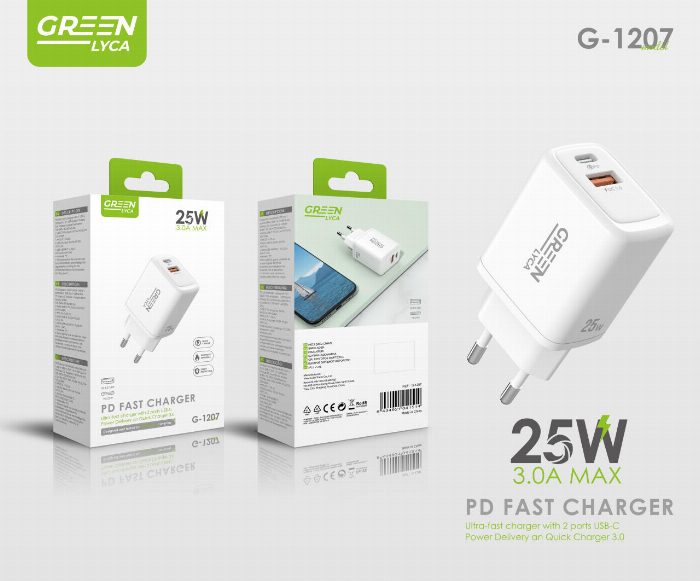 Carregador de 25W PD