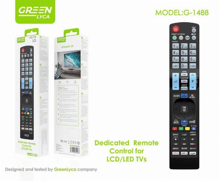 Comando universal para TV LG (LCD, LED e Smart TV)