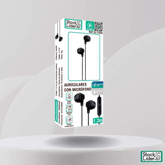 Auriculares com microfone