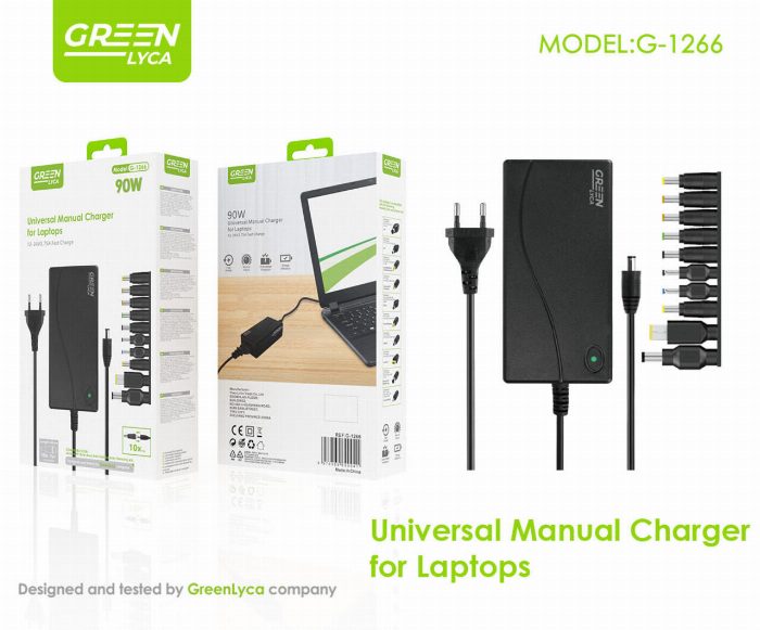 Carregador universal para portátil 90W