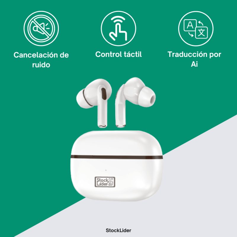 Auscultadores tradutores com Bluetooth