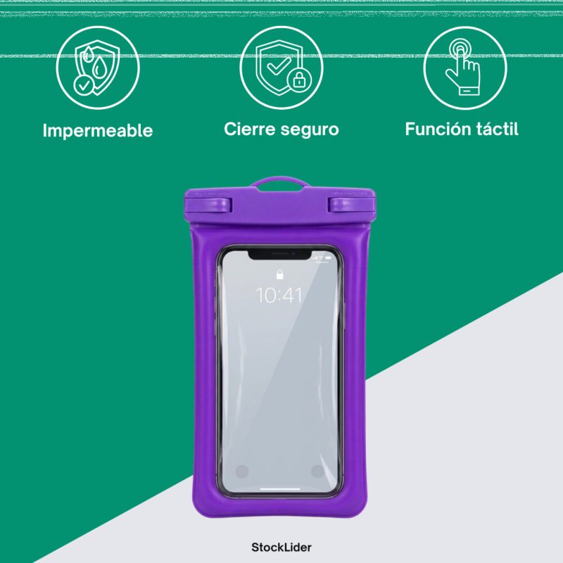 Capa impermeável para telemóvel