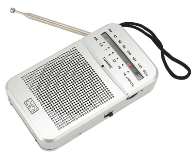 Rádio AM-FM portátil