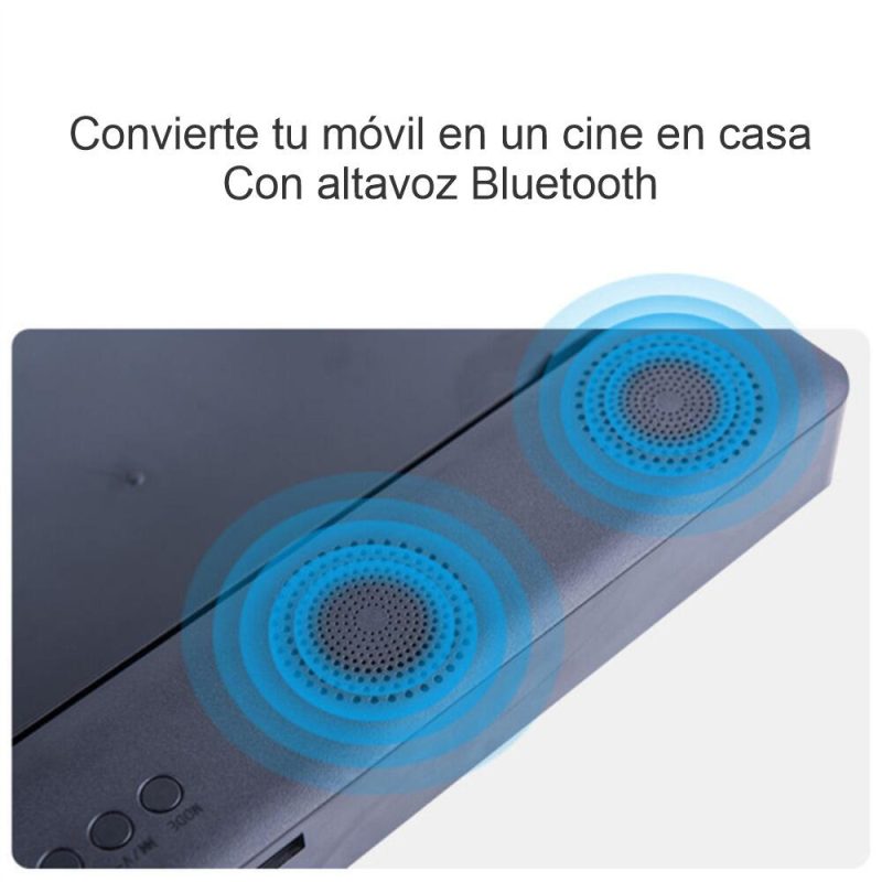 Amplificador de ecrã com Bluetooth