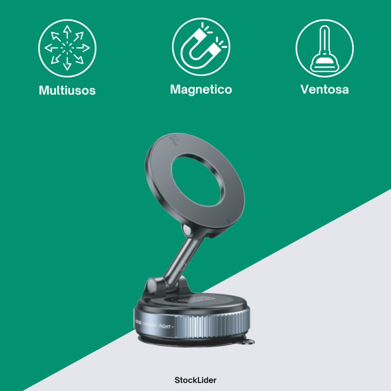 Suporte magnético para telemóvel