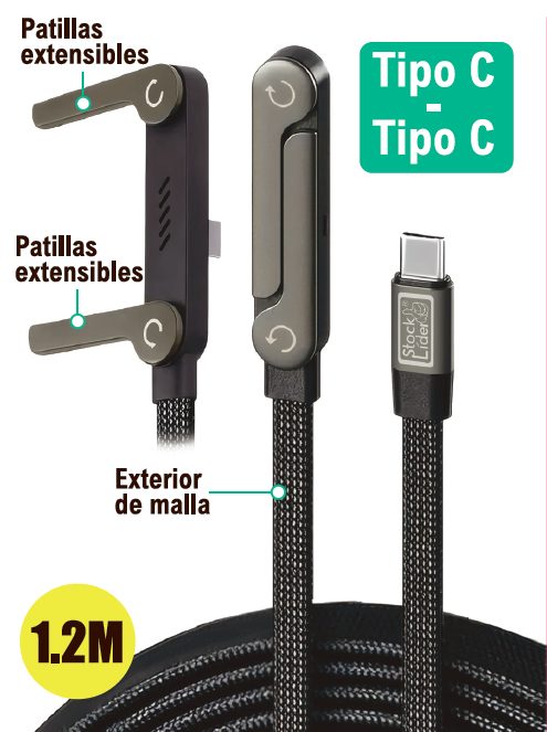 Cabo de carga com suporte
