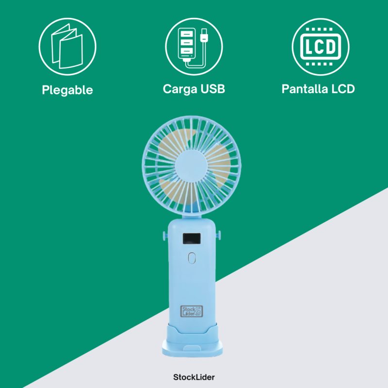 Ventilador dobrável portátil