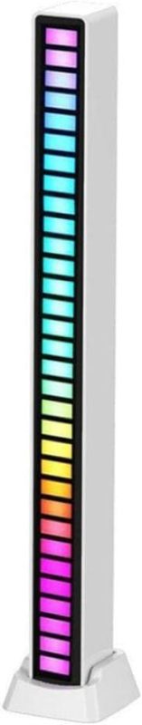 Barra LED com ritmo musical