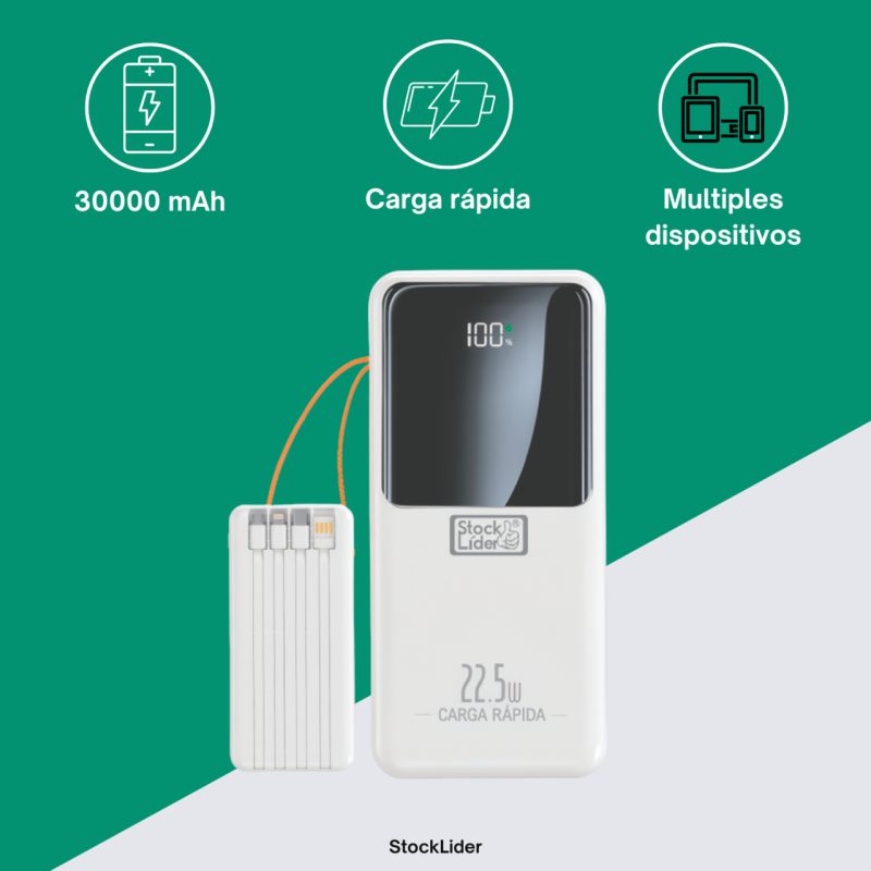Powerbank carregamento rápido