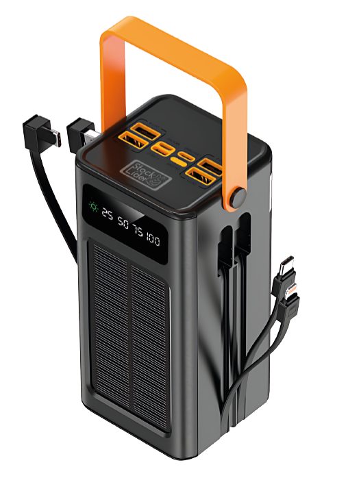 Powerbank com carga solar