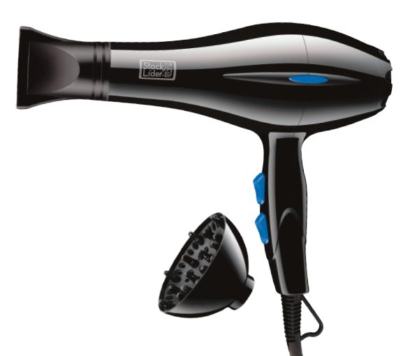 Secador de cabelo com difusor