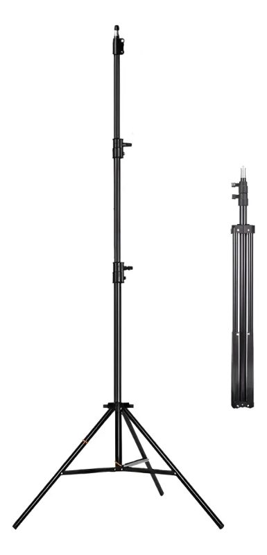 Tripé de telefone telemóvel de 190 cm – Estabilidade máxima e versatilidade