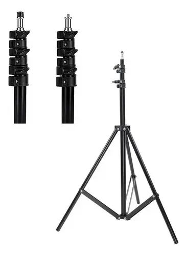 Tripé de telefone telemóvel de 190 cm – Estabilidade máxima e versatilidade