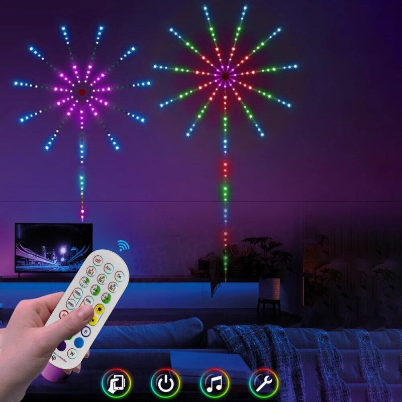 Faixa de fogos de artifício LED