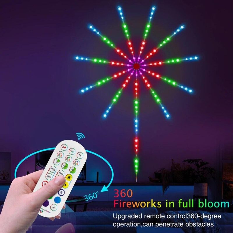 Faixa de fogos de artifício LED