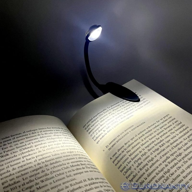 Mini lâmpada LED com braçadeira