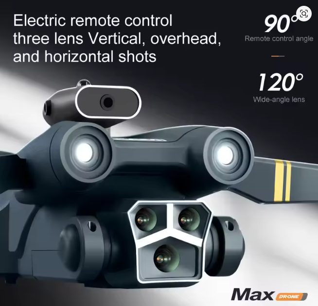 Drone Y3 Ultra com controlo 4K. motor sem escova, evitação de obstáculos
