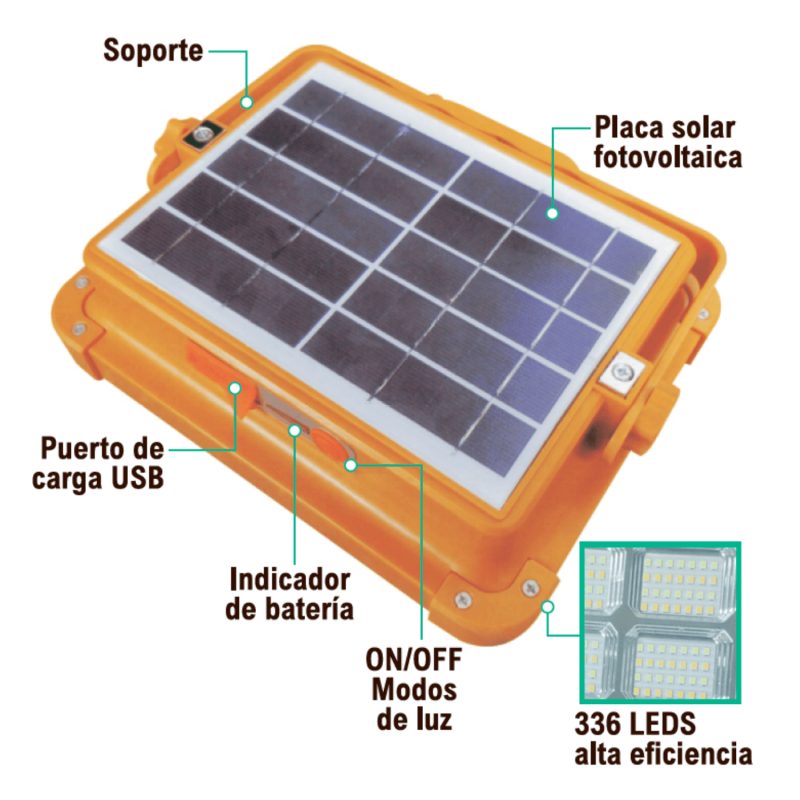 Solar LED Spotlight